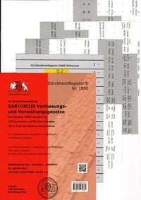 Produktbild: D&uuml;rckheimRegister&reg; SARTORIUS OHNE &sect;&sect;