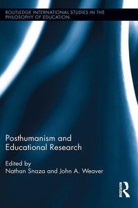 Produktbild: Posthumanism and Educational Research