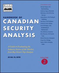 Produktbild: Handbook of Canadian Security Analysis