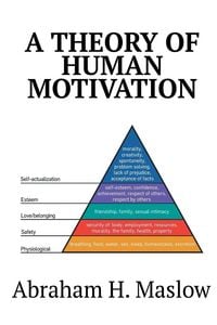 Produktbild: A Theory of Human Motivation