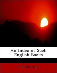 Produktbild: Maitland, S: Index of Such English Books