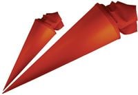 Bild vom Artikel URSUS Schultüten Bastel-Schultüte mit Filzmanschette, rubinrot, Höhe: 35 cm, Durchmesser: 11,5 cm vom Autor 