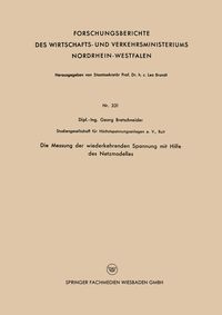 Produktbild: Die Messung der wiederkehrenden Spannung mit Hilfe des Netzmodelles