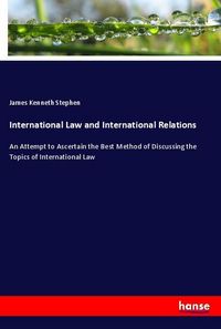 Produktbild: International Law and International Relations