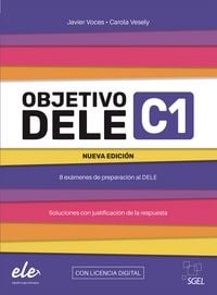 Produktbild: Objetivo DELE C1 &ndash; Nueva edici&oacute;n 2024