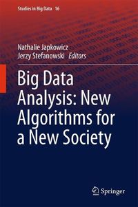 Produktbild: Big Data Analysis: New Algorithms for a New Society