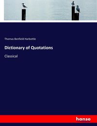Produktbild: Dictionary of Quotations