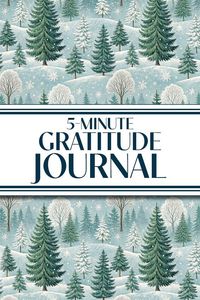 Produktbild: 5-Minute Gratitude Journal (Winter Snowy Pine Trees)