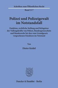 Produktbild: Polizei und Polizeigewalt im Notstandsfall.