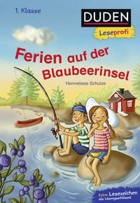 Produktbild: Duden Leseprofi &ndash; Ferien auf der Blaubeerinsel, 1. Klasse