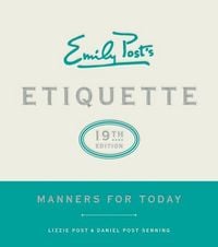 Produktbild: Emily Post's Etiquette, 19th Edition
