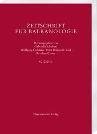 Produktbild: Zeitschrift f&uuml;r Balkanologie 60 (2024) 1