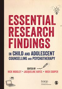 Produktbild: Essential Research Findings in Child and Adolescent Counselling and Psychotherapy