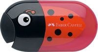 Produktbild: Faber-Castell Doppelanspitzer K&auml;fer mit Radierer