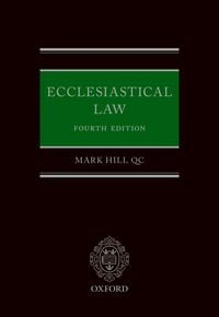 Produktbild: Ecclesiastical Law