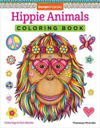 Produktbild: Hippie Animals Coloring Book