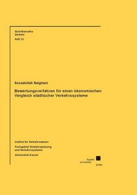 Produktbild: Bewertungsverfahren f&uuml;r einen &ouml;konomischen Vergleich st&auml;dtischer Verkehrssysteme