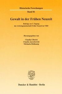 Produktbild: Gewalt in der Fr&uuml;hen Neuzeit.