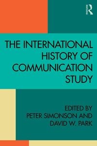 Produktbild: The International History of Communication Study