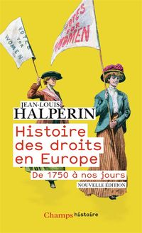 Produktbild: Histoire des droits en Europe : de 1750 &agrave; nos jours