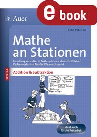 Produktbild: Mathe an Stationen Addition & Subtraktion 3-4