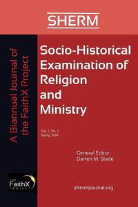 Produktbild: Socio-Historical Examination of Religion and Ministry, Volume 2, Issue 1