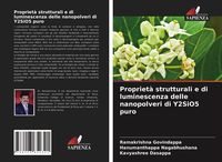 Produktbild: Propriet&agrave; strutturali e di luminescenza delle nanopolveri di Y2SiO5 puro