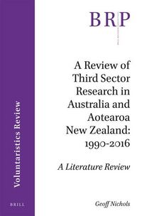 Produktbild: A Review of Third Sector Research in Australia and Aotearoa New Zealand: 1990-2016