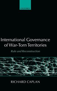 Produktbild: International Governance of War-Torn Territories