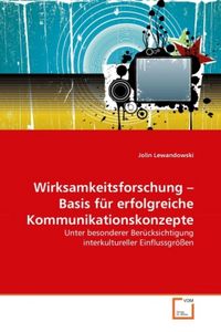 Produktbild: Lewandowski, J: Wirksamkeitsforschung &iquest; Basis f&iquest;r erfolgreic