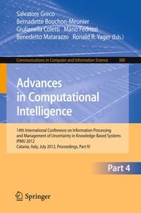 Produktbild: Advances in Computational Intelligence, Part IV