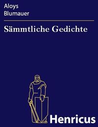 Produktbild: S&auml;mmtliche Gedichte