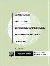 Produktbild: Calendar Record for the International Geophysical Cooperation 1959