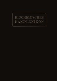 Produktbild: Biochemisches Handlexikon