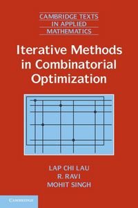 Produktbild: Iterative Methods in Combinatorial Optimization