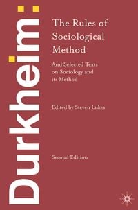 Produktbild: Durkheim: The Rules of Sociological Method
