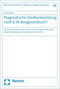 Produktbild: Pragmatische Stadtentwicklung nach &sect; 34 Baugesetzbuch?