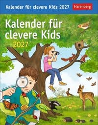 Produktbild: Kalender f&uuml;r clevere Kids Tagesabrei&szlig;kalender 2027