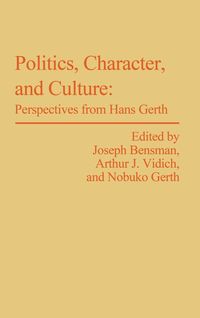 Produktbild: Politics, Character, and Culture