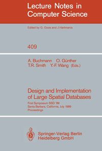 Produktbild: Design and Implementation of Large Spatial Databases