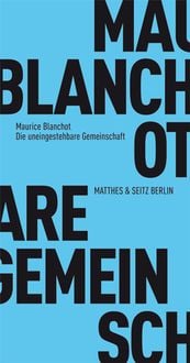 Produktbild: Die uneingestehbare Gemeinschaft