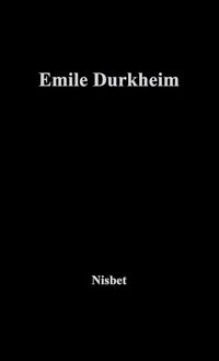 Produktbild: Emile Durkheim