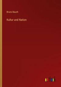 Produktbild: Kultur und Nation