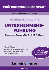 Produktbild: Handelsfachwirte: Unternehmensf&uuml;hrung