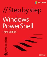 Produktbild: Windows PowerShell Step by Step