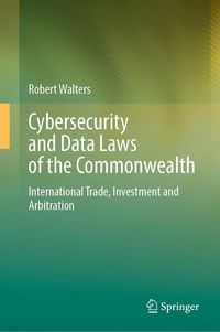 Produktbild: Cybersecurity and Data Laws of the Commonwealth
