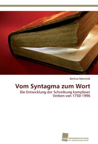 Produktbild: Vom Syntagma zum Wort