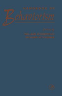 Produktbild: Handbook of Behaviorism