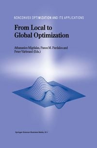 Produktbild: From Local to Global Optimization
