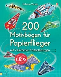 Produktbild 200 Motivbögen für Papierflieger